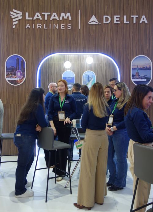 Fotos Festuris Gramado 2025 - LatAm Airlines e Delta Airlines