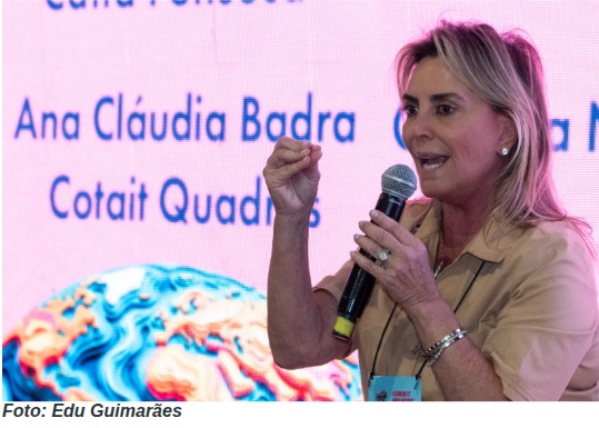 Presidente do CMEC, Ana Claudia Badra Cotait, participou de painel no Summit Mulheres nas Profissões